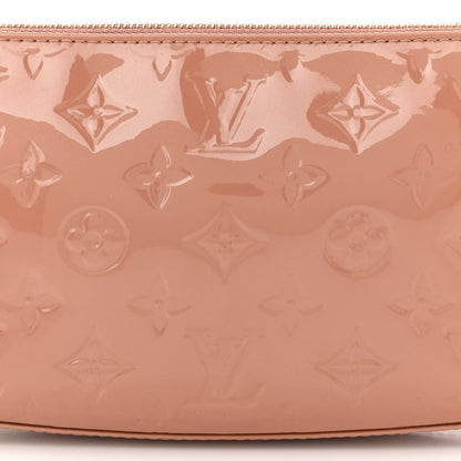 Louis Vuitton Vernis Pochette Accessories NM Rose Velours 8 of 11