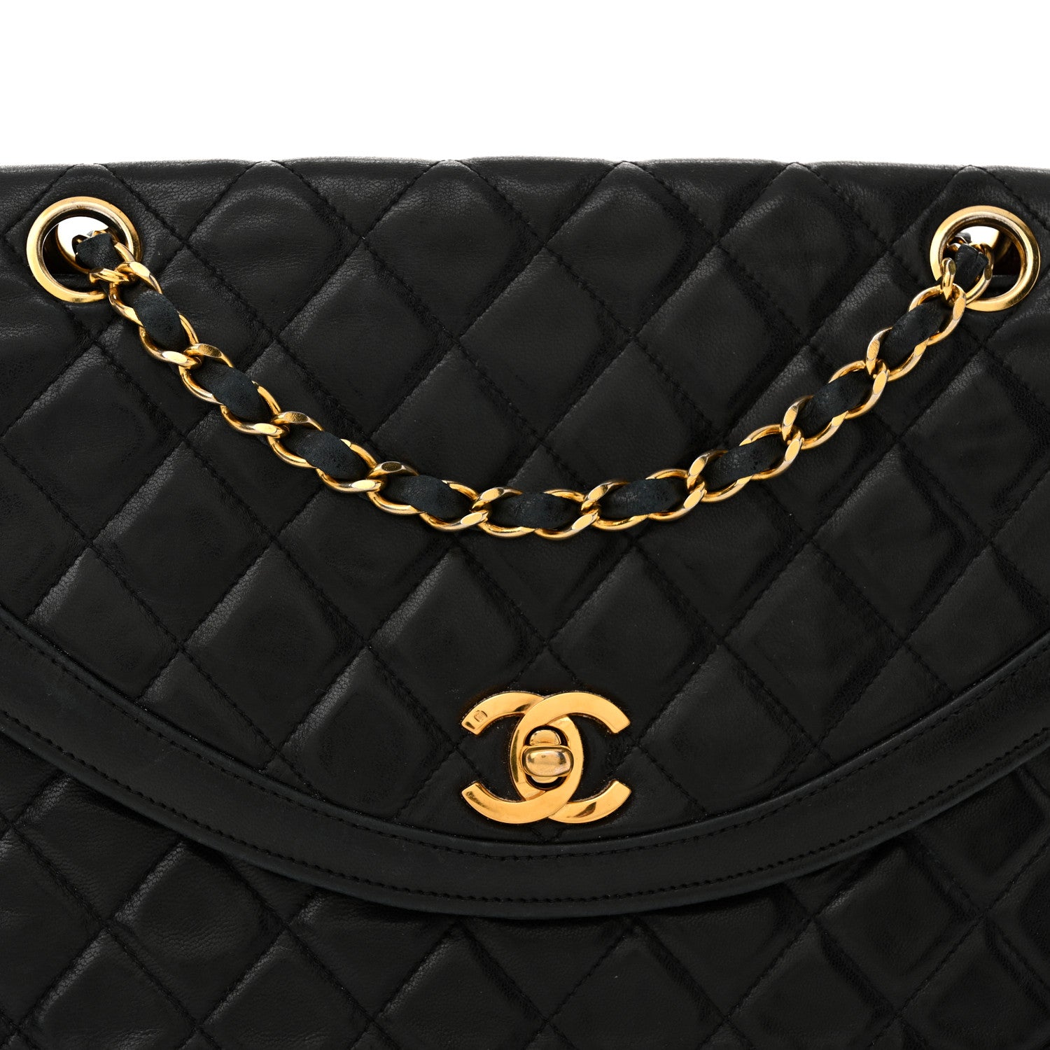 Chanel Lambskin Medium Single Flap Black 8 of 20
