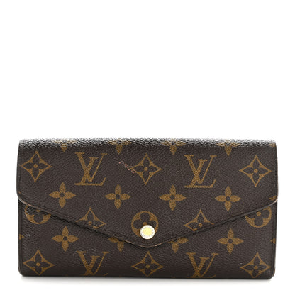 Louis Vuitton Monogram Sarah Wallet NM 1 of 10