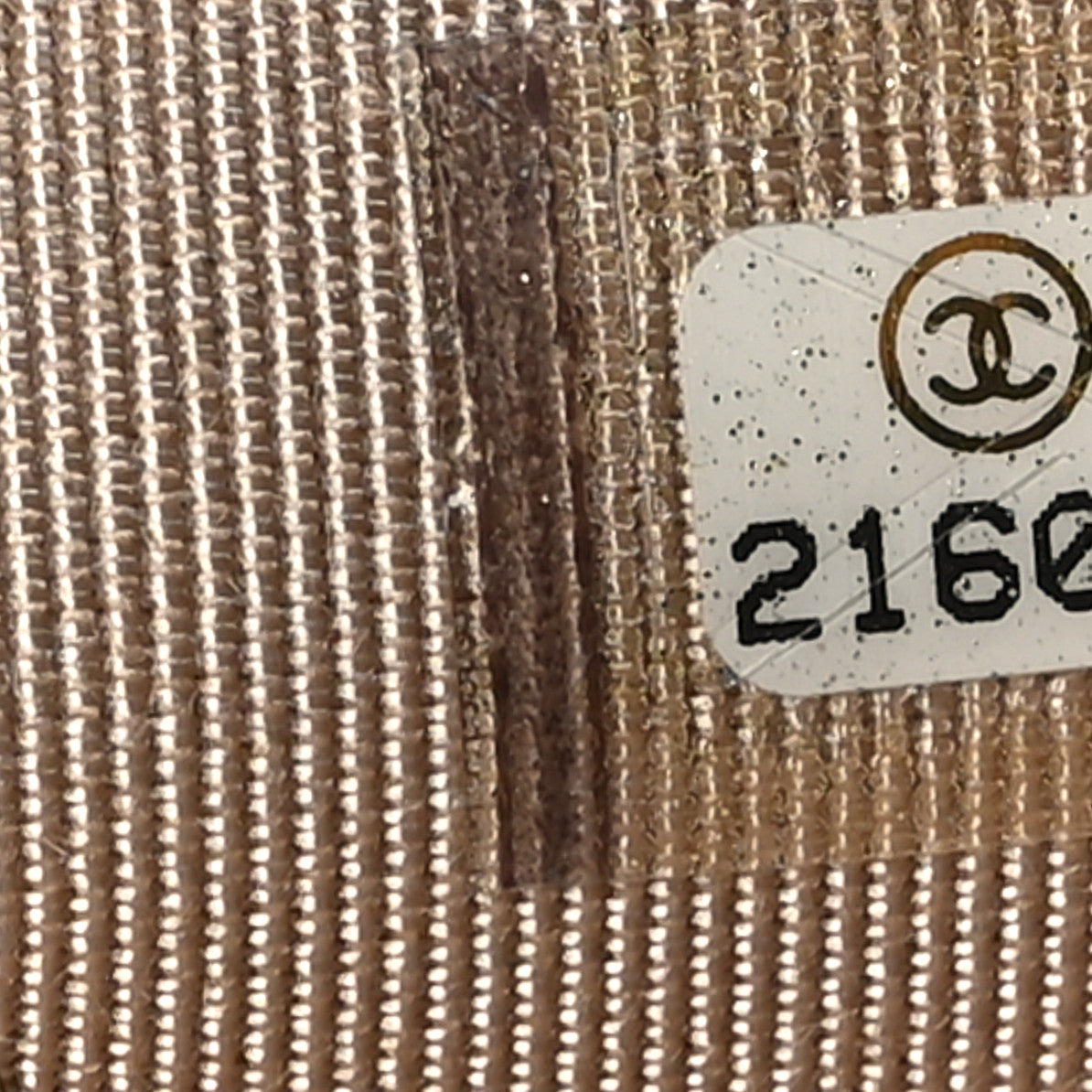 Chanel Metallic Caviar Quilted 6 Key Holder Light Beige 8 of 9