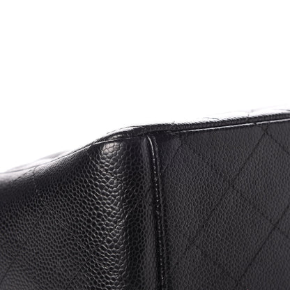 Chanel Caviar Quilted Maxi Double Flap Black 9 of 14
