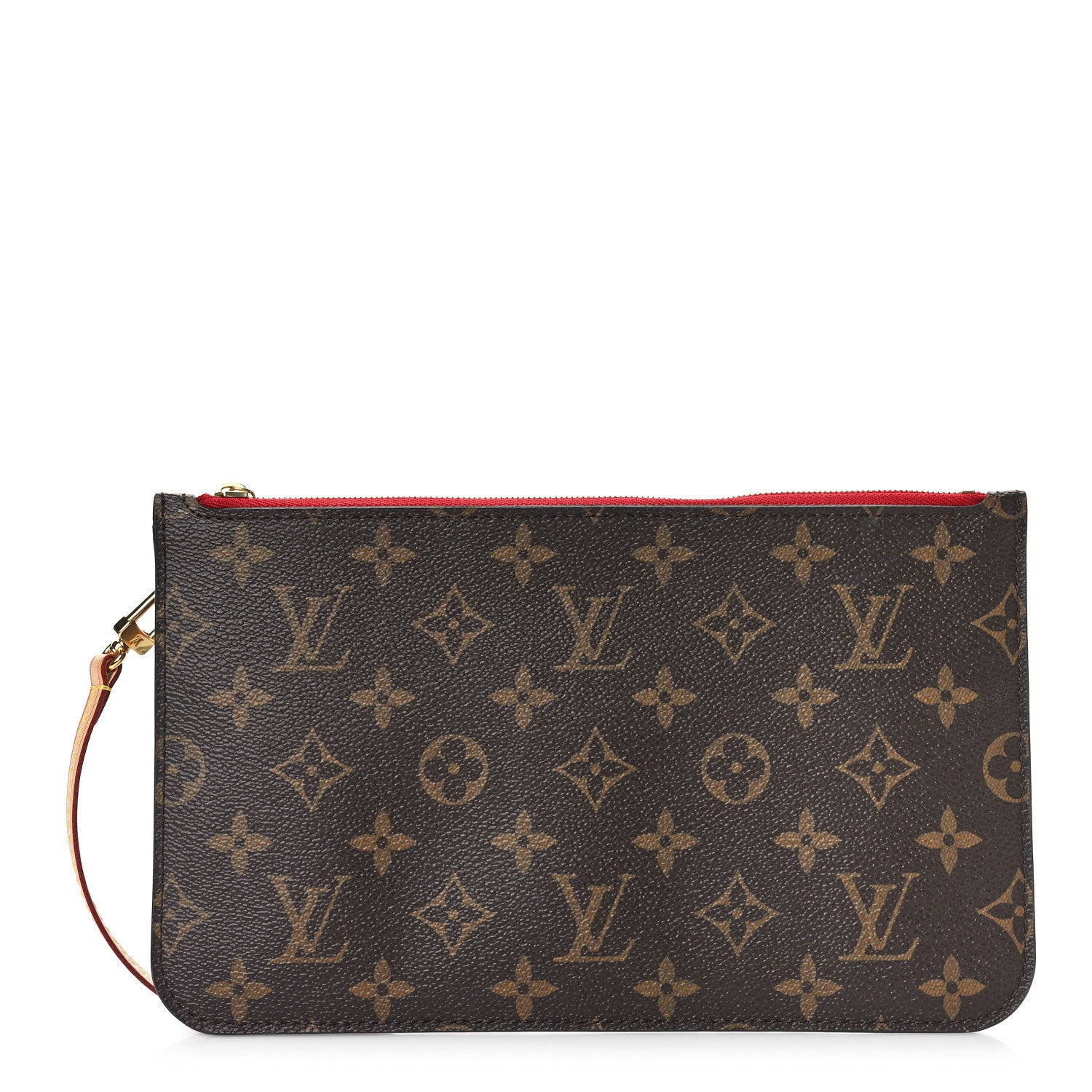 Louis Vuitton Monogram Neverfull MM GM Pochette Cherry 1 of 8