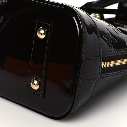 Louis Vuitton Vernis Alma BB Amarante 10 of 10