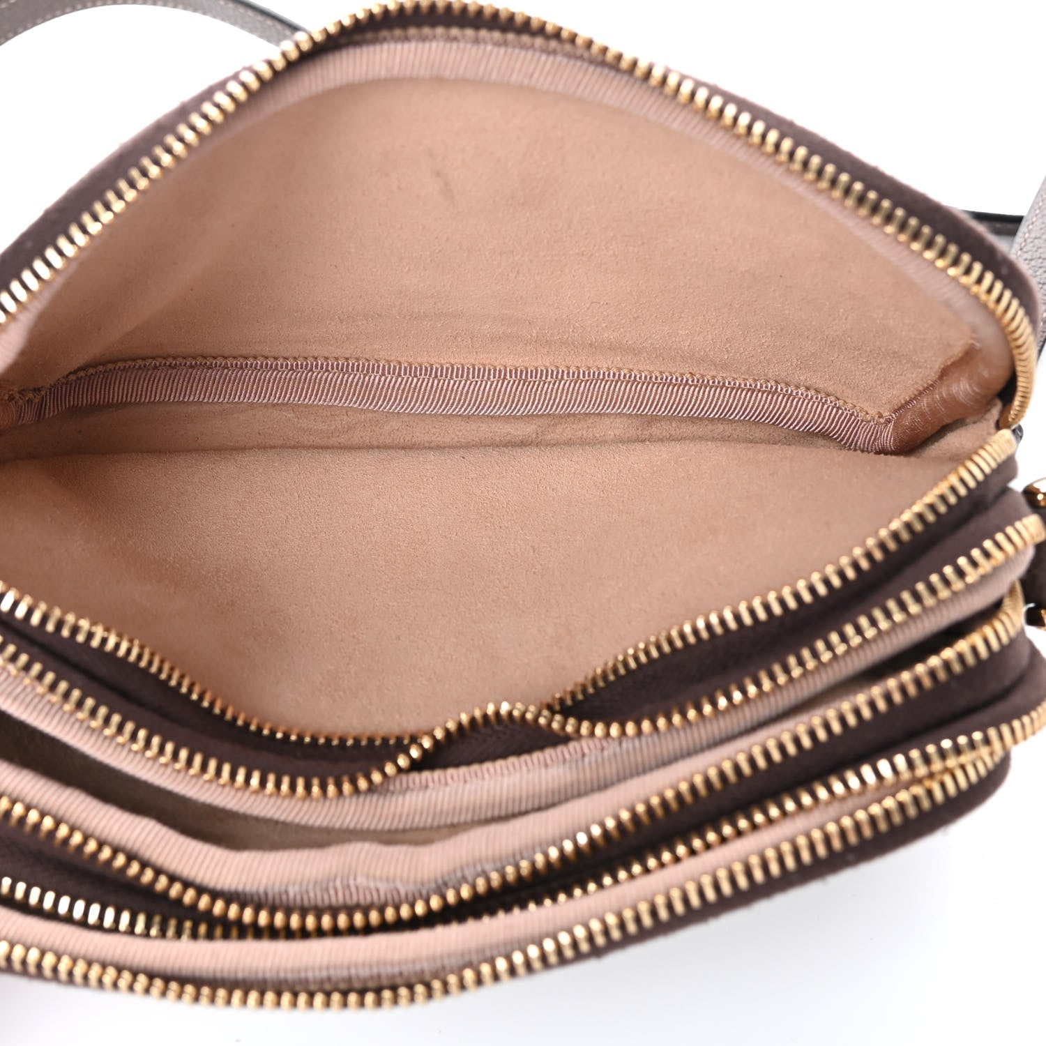 Gucci GG Supreme Monogram Web Mini Ophidia GG Bag Brown 7 of 10
