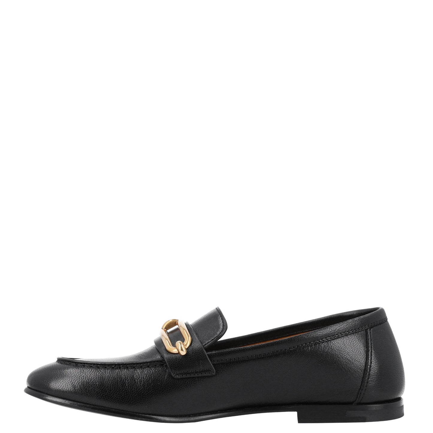 Calfskin Womens Colette Loafers 35 Black