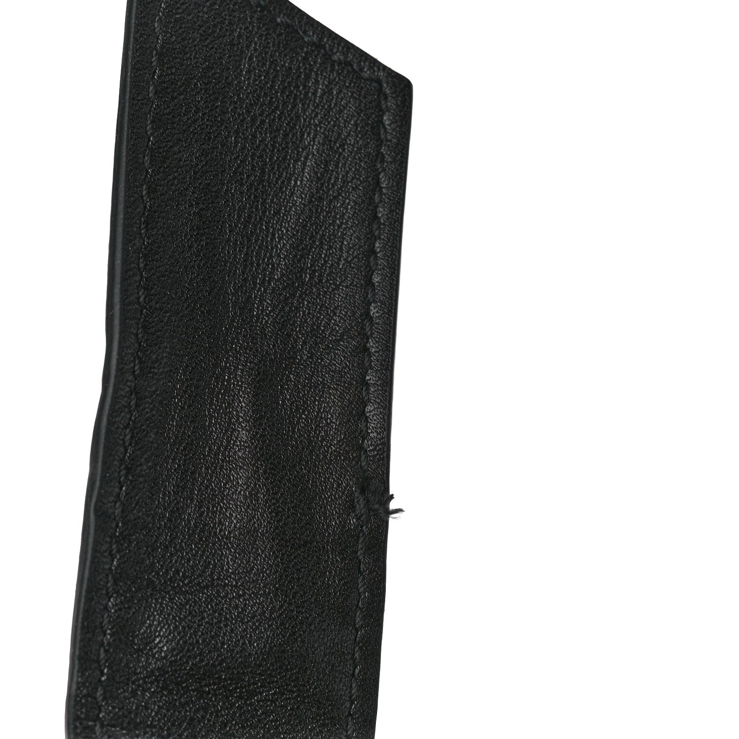 Calfskin Medium The Point Triangle Bag Black