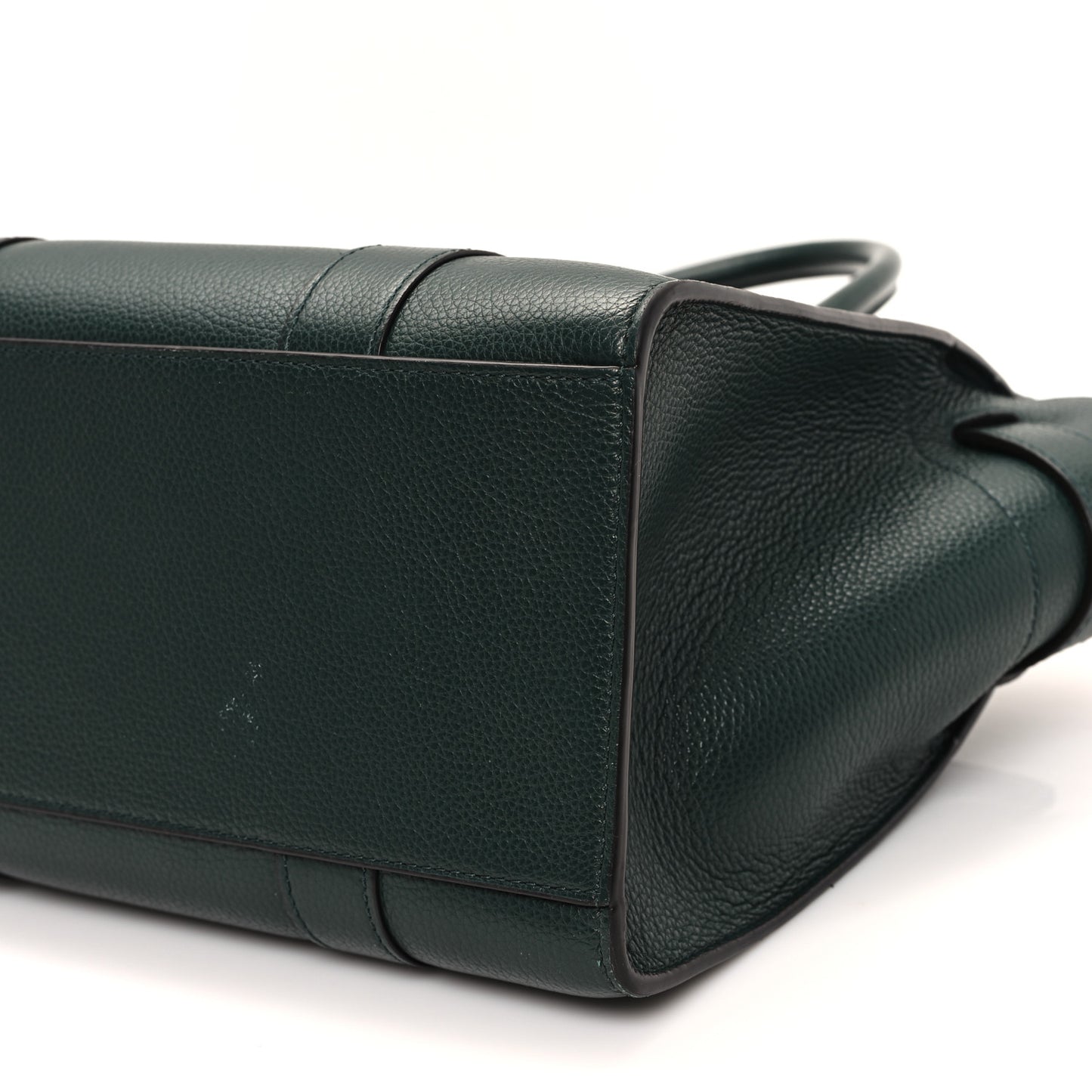 Classic Grain Small Bayswater Zip Tote Mulberry Green
