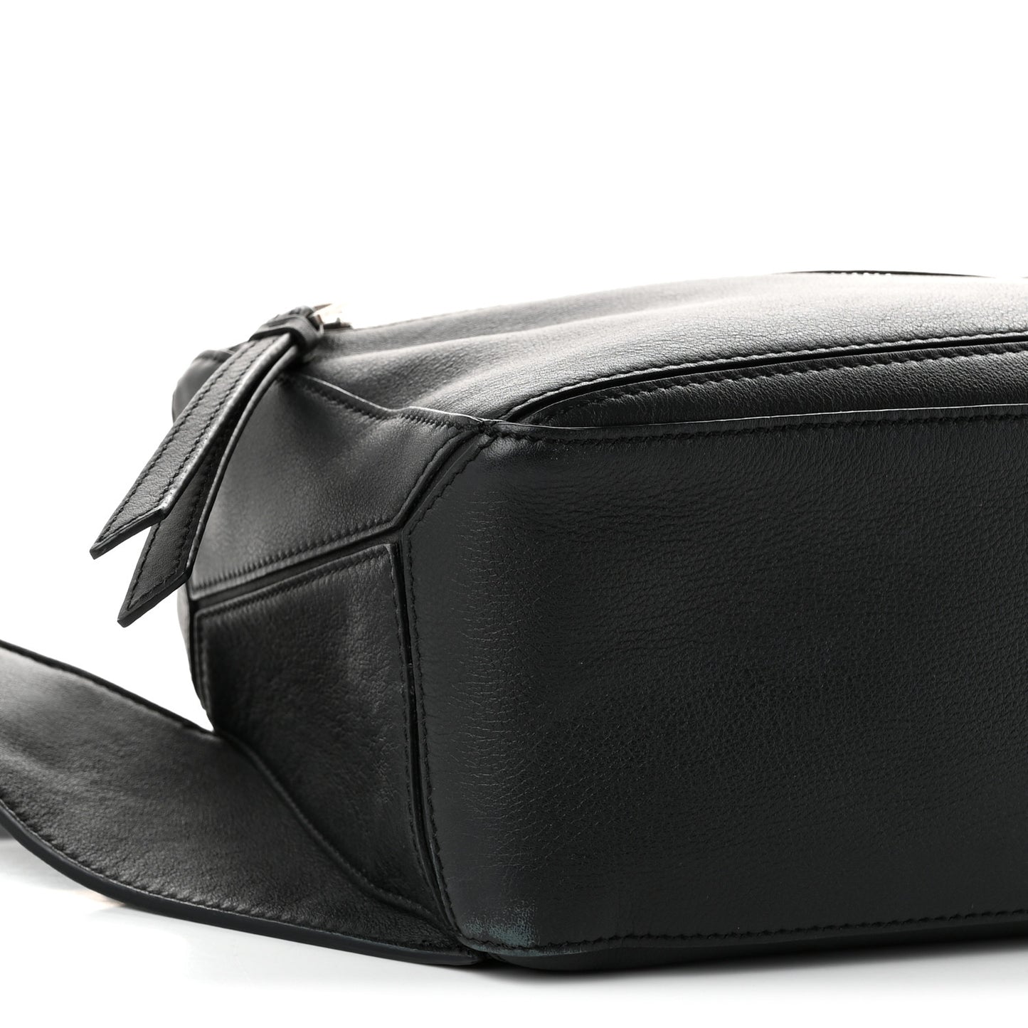 Calfskin Small Puzzle Bumbag Black