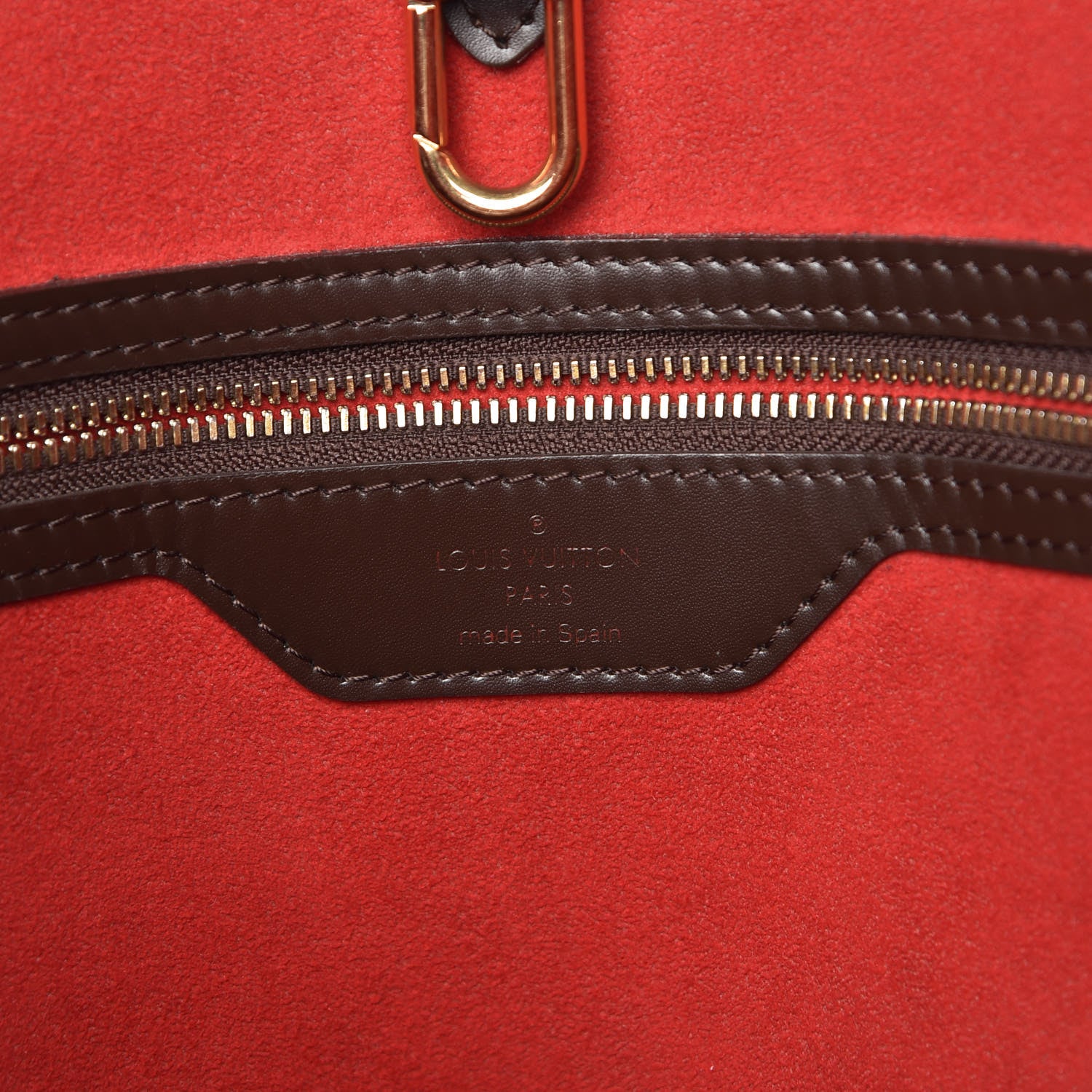 Louis Vuitton Damier Ebene Hampstead MM 6 of 10