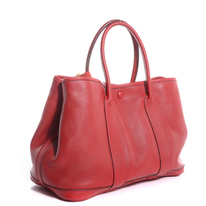 Hermes Swift Tohu Bohu Twilly Garden Party TPM Tote Vermillion 3 of 9