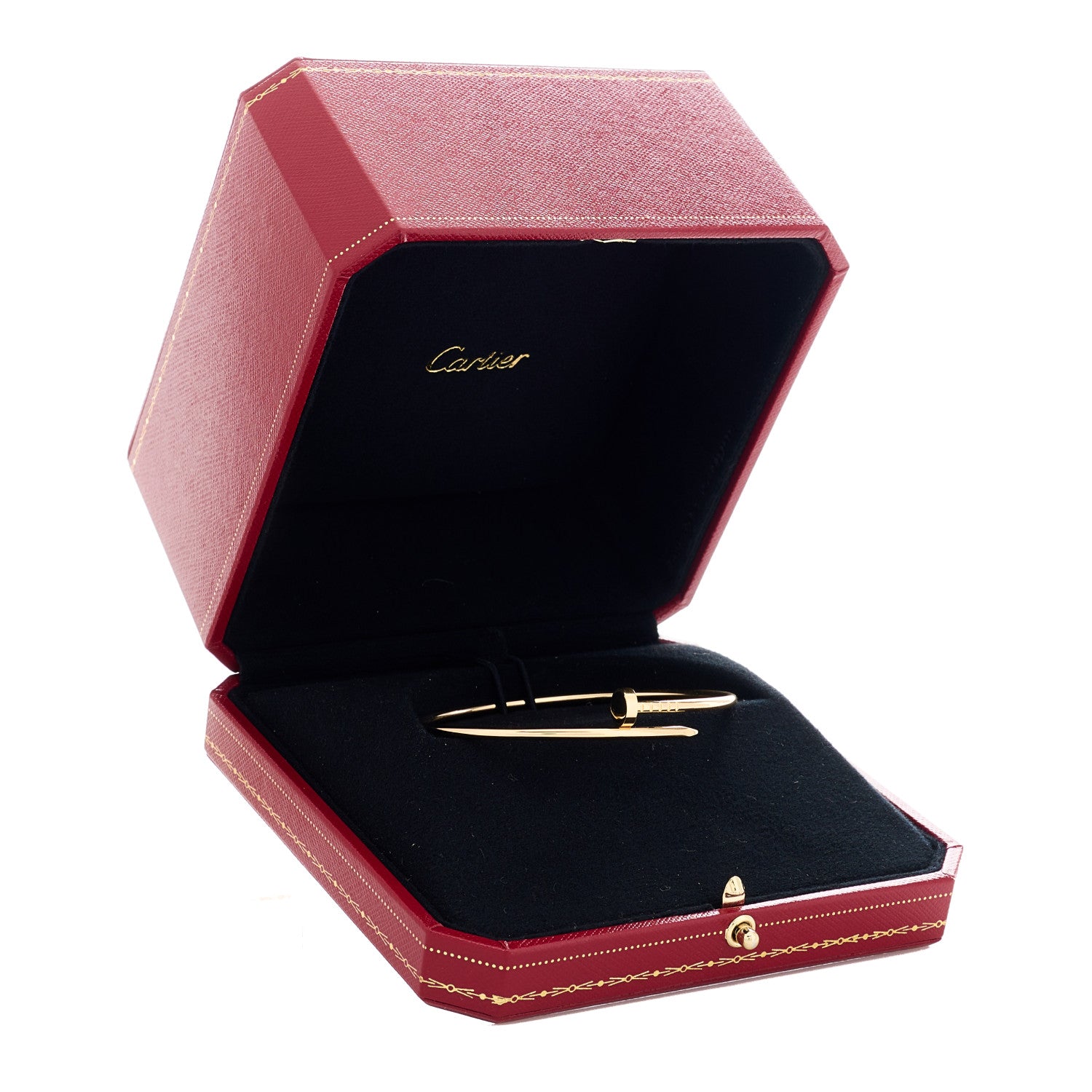 Cartier 18K Yellow Gold Small Juste Un Clou Bracelet 19 4 of 4