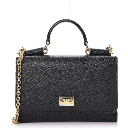 Dolce & Gabbana Dauphine Mini Von Bag Black 1 of 7