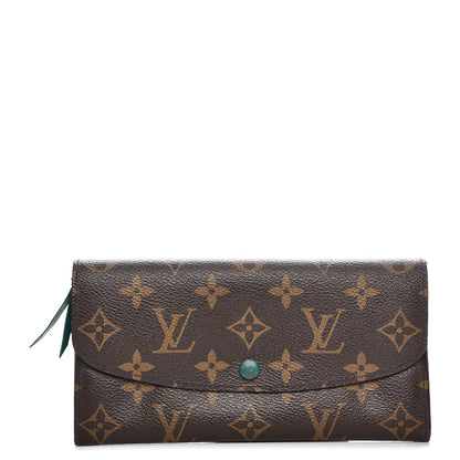 Louis Vuitton Monogram Emilie Wallet Vert 1 of 10