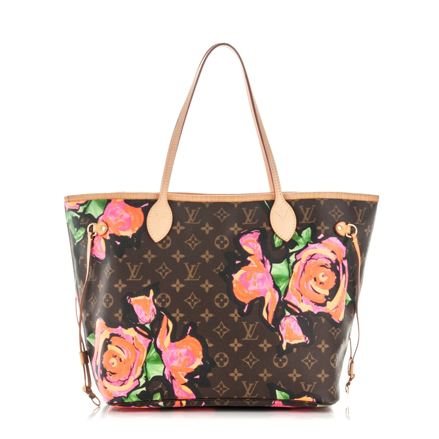 Monogram Roses Neverfull MM