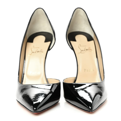 Christian Louboutin Patent Iriza 100 Pumps 41 Black 2 of 7