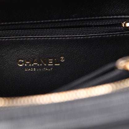 Chanel Caviar Quilted Medium CC Filigree Vanity Case Black 6 of 12