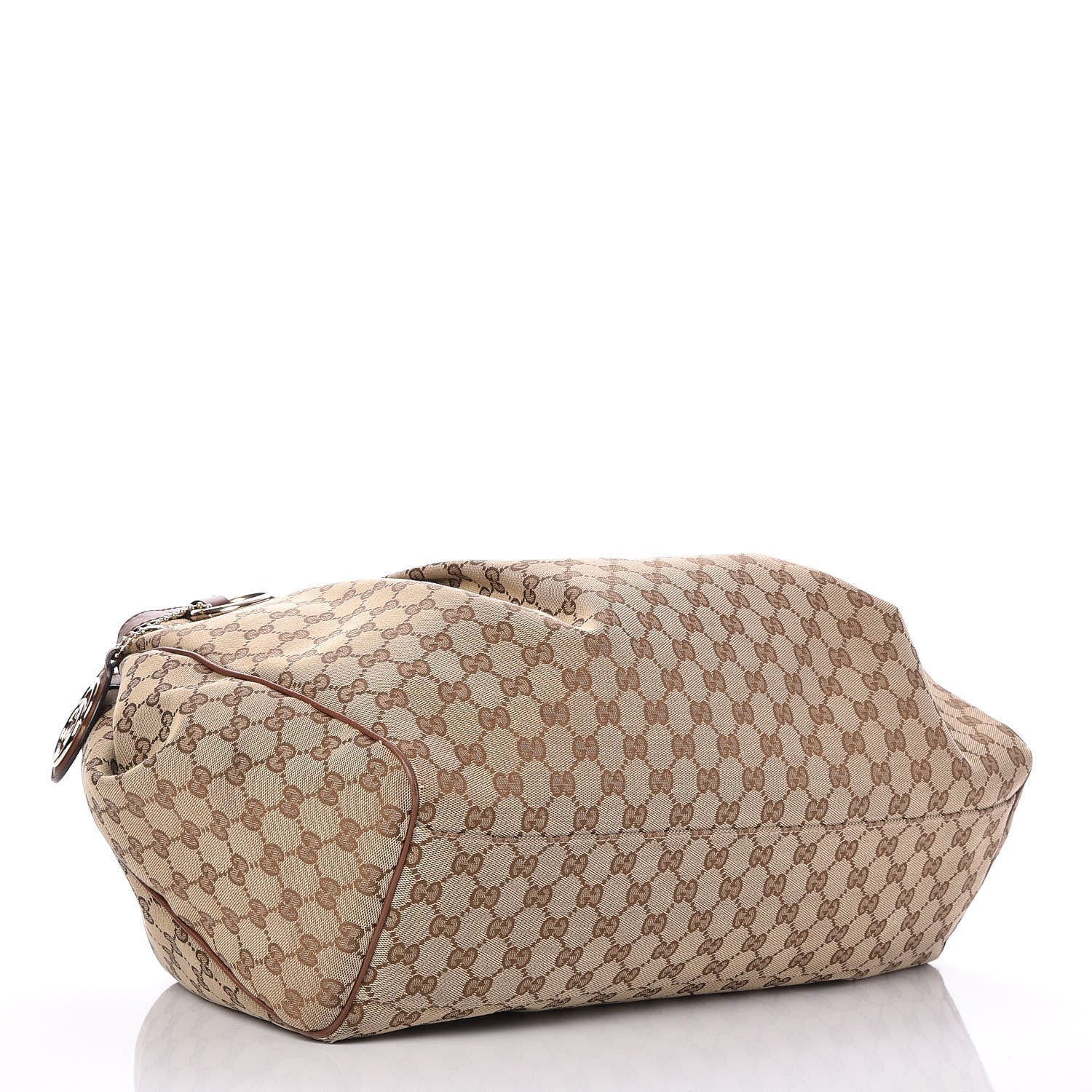Gucci Monogram Large Sukey Tote Brown 4 of 7