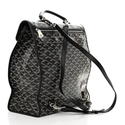 Goyard Goyardine Saint Leger Soft Briefcase Backpack Black 3 of 9