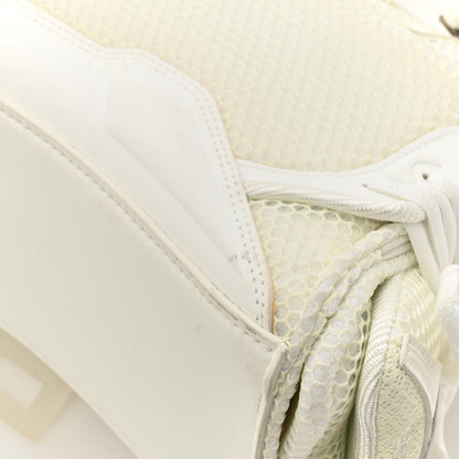 Balenciaga Faux Calfskin Fabric Glow In The Dark Small Sneakerhead Top Handle Bag White 10 of 13