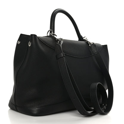 Moynat Taurillon Blush Calfskin Gabby MM Black 3 of 11