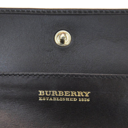 Burberry Haymarket Check Continental Wallet Black 6 of 6