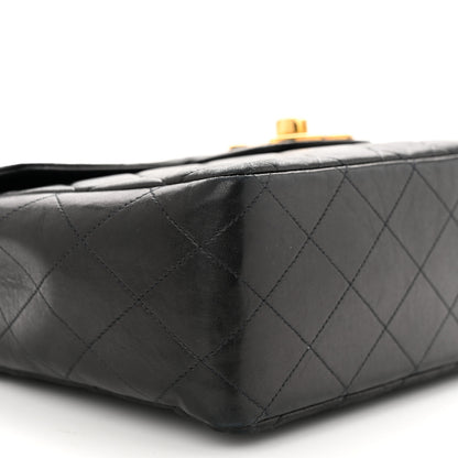 Chanel Lambskin Quilted XL Jumbo Single Flap Black 9 of 11