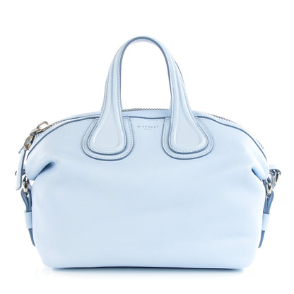 Givenchy Waxed Calfskin Small Nightingale Light Blue 1 of 9