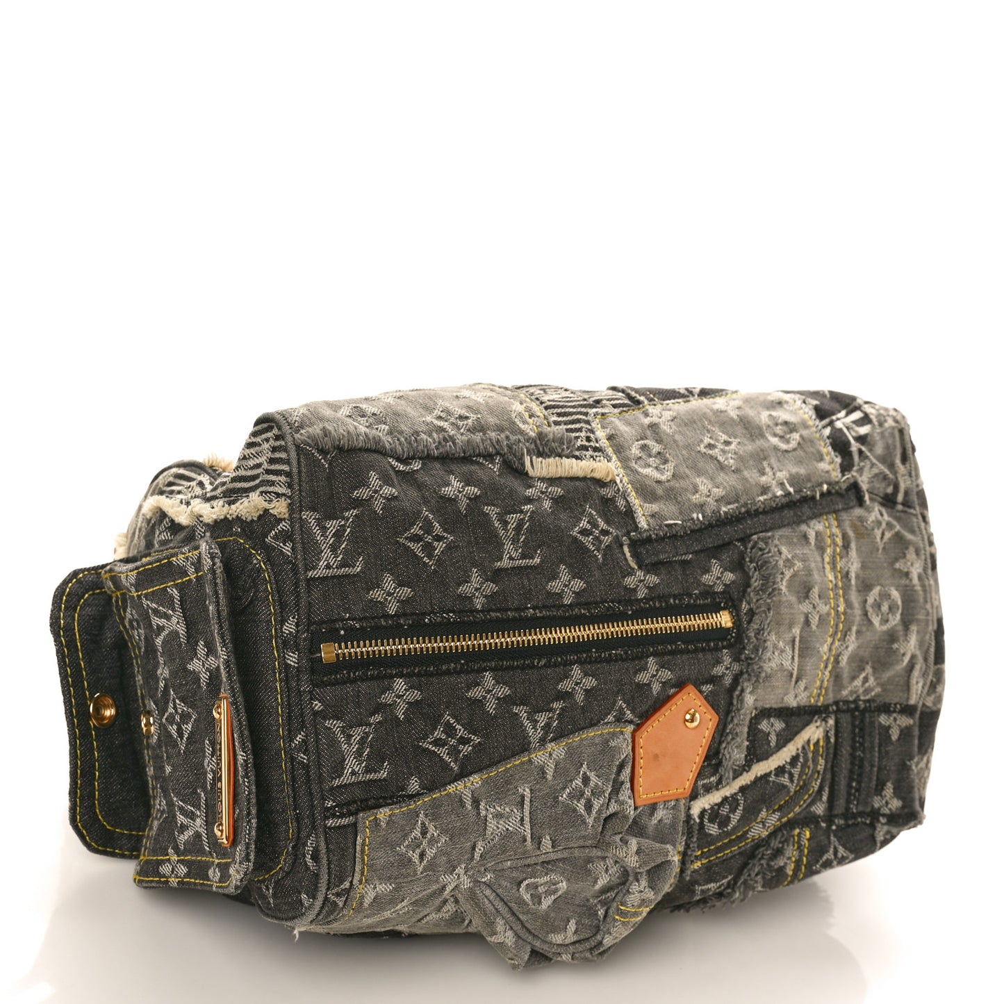 Denim Patchwork Speedy 30 Grey