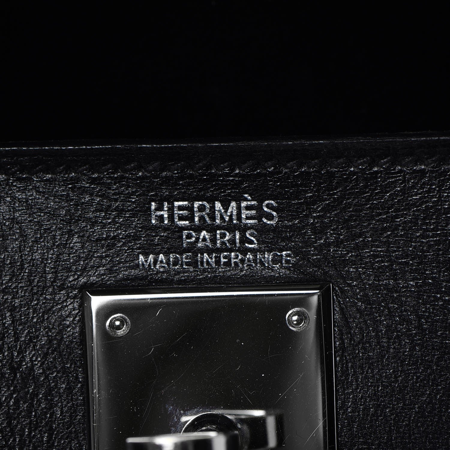 Hermes Box Kelly Retourne 32 Black 21 of 45