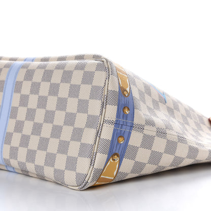 Louis Vuitton Damier Azur Summer Trunks Neo Neverfull MM 10 of 11