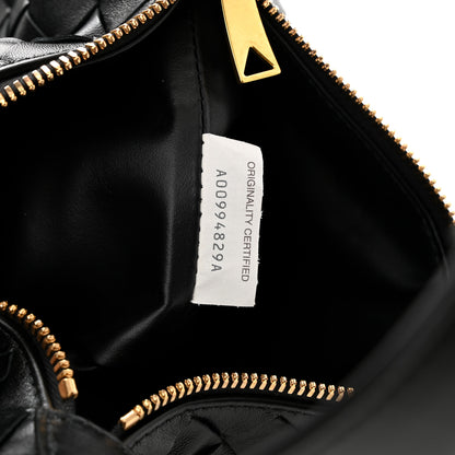 Bottega Veneta Calfskin Nappa Intrecciato Mini Wallace Black 7 of 10
