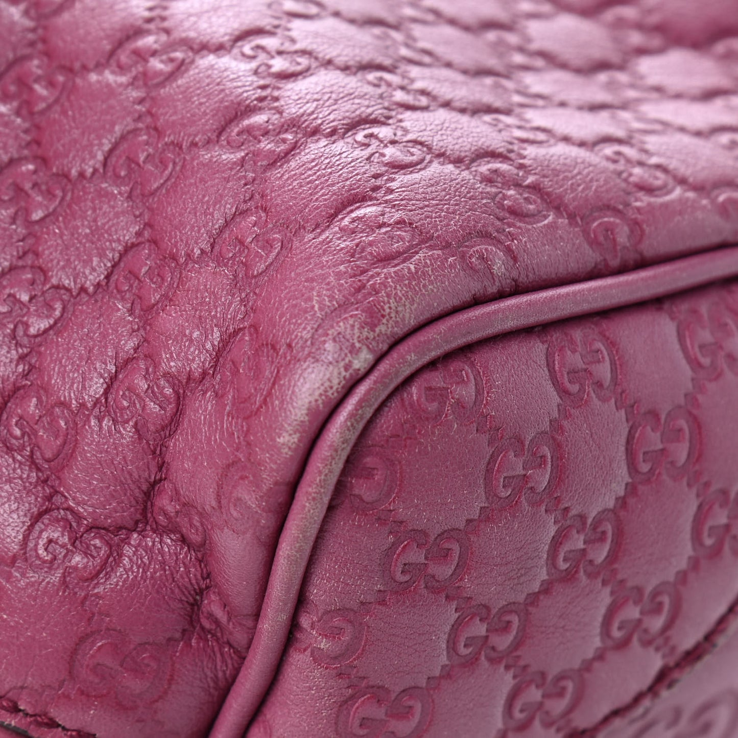 Guccissima Mini Bree Top Handle Bag Peonia Flower