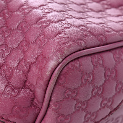 Gucci Guccissima Mini Bree Top Handle Bag Peonia Flower 14 of 14