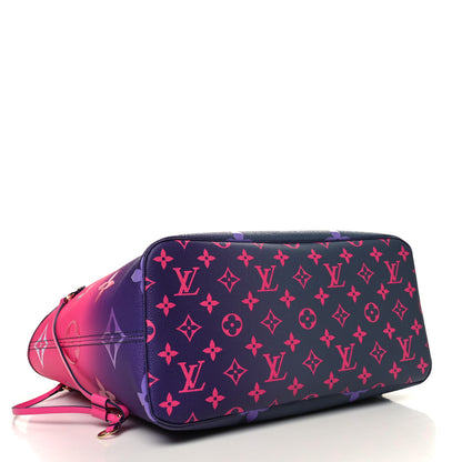 Louis Vuitton Monogram Giant Spring In The City Neverfull MM Midnight Fuchsia 5 of 11
