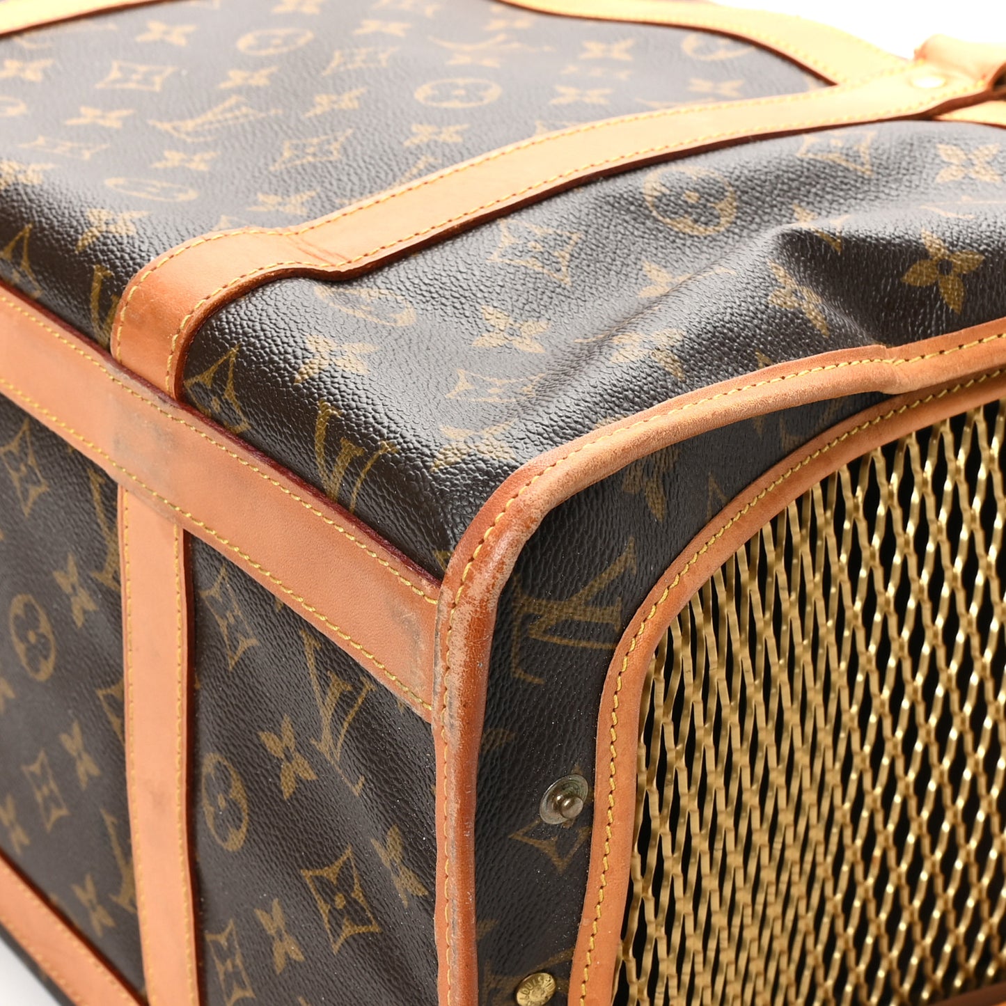 Monogram Dog Carrier 40