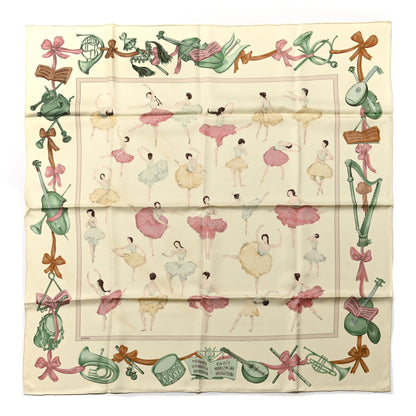 Hermes Silk La Danse Du Cheval Scarf 90 1 of 4