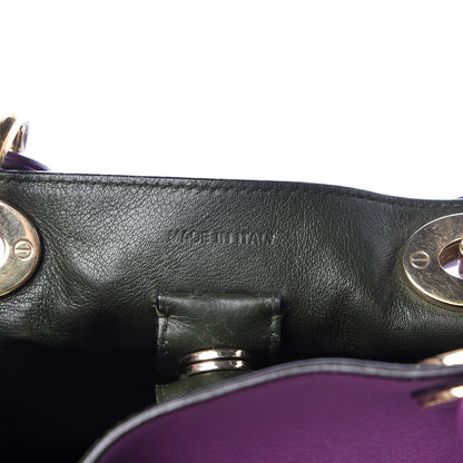 Christian Dior Smooth Calfskin Medium Diorissimo Tote Purple 8 of 17