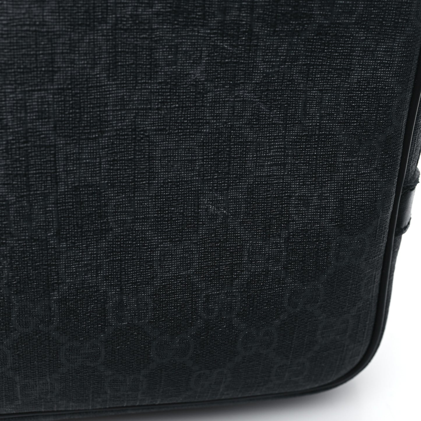 GG Supreme Monogram Medium Day Backpack Grey Black