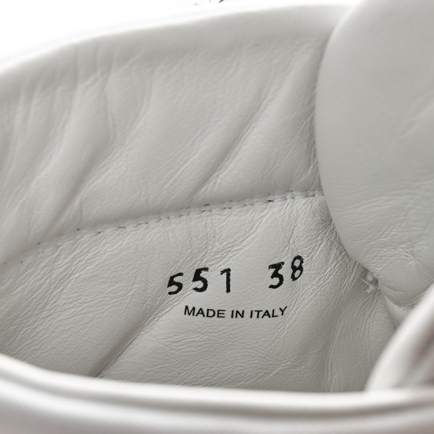 Re-Nylon Gabardine Metal Triangle Logo Wheel Pouch Pocket High Top Sneakers 38 White