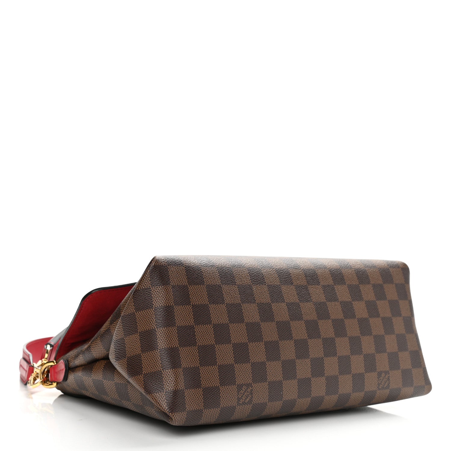 Louis Vuitton Damier Ebene Beaubourg MM Scarlet 4 of 11