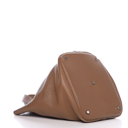 Hermes Taurillon Clemence Picotin Lock 26 GM Alezan 3 of 14