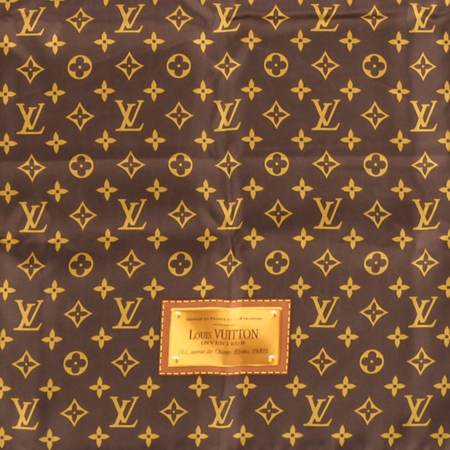 Silk Monogram Classic Square Scarf