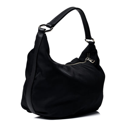 Prada Tessuto Nylon Sacca Shoulder Bag Black 2 of 4