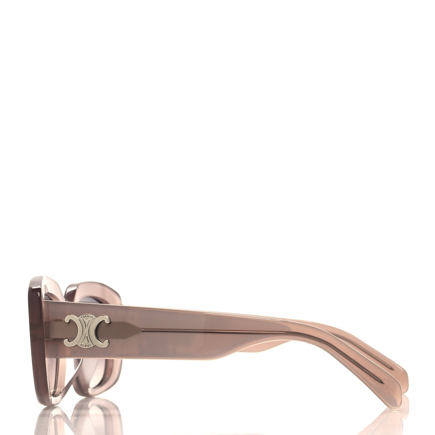 Celine Acetate Butterfly Triomphe Sunglasses CL40216U Violet 3 of 7