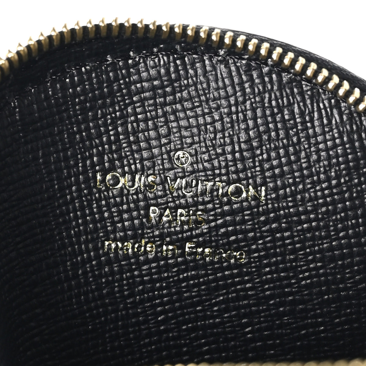 Louis Vuitton Monogram Giant Crafty Round Coin Purse Creme Rouge 5 of 7