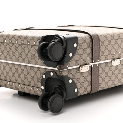 Gucci Supreme Monogram Globe-Trotter Carry-On Brown 7 of 15