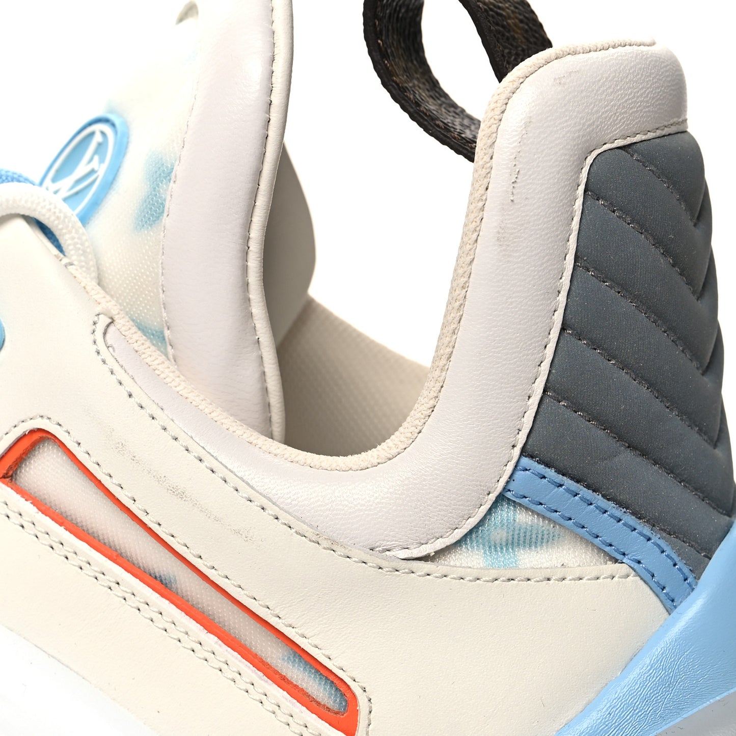 Calfskin LV Archlight Gradient Sneakers 39 Light Blue Orange