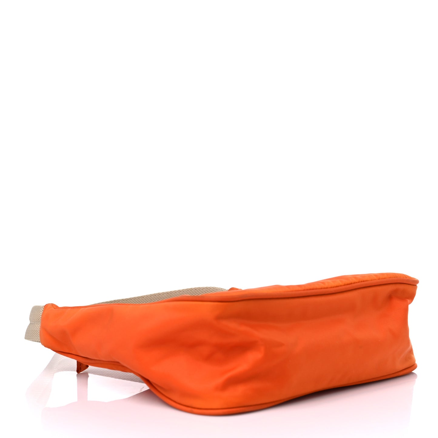 Tessuto Nylon Sport Shoulder Bag Orange