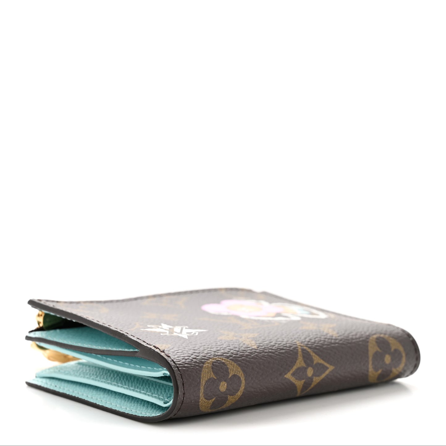 Monogram Snow Show Lisa Wallet Azur Frost