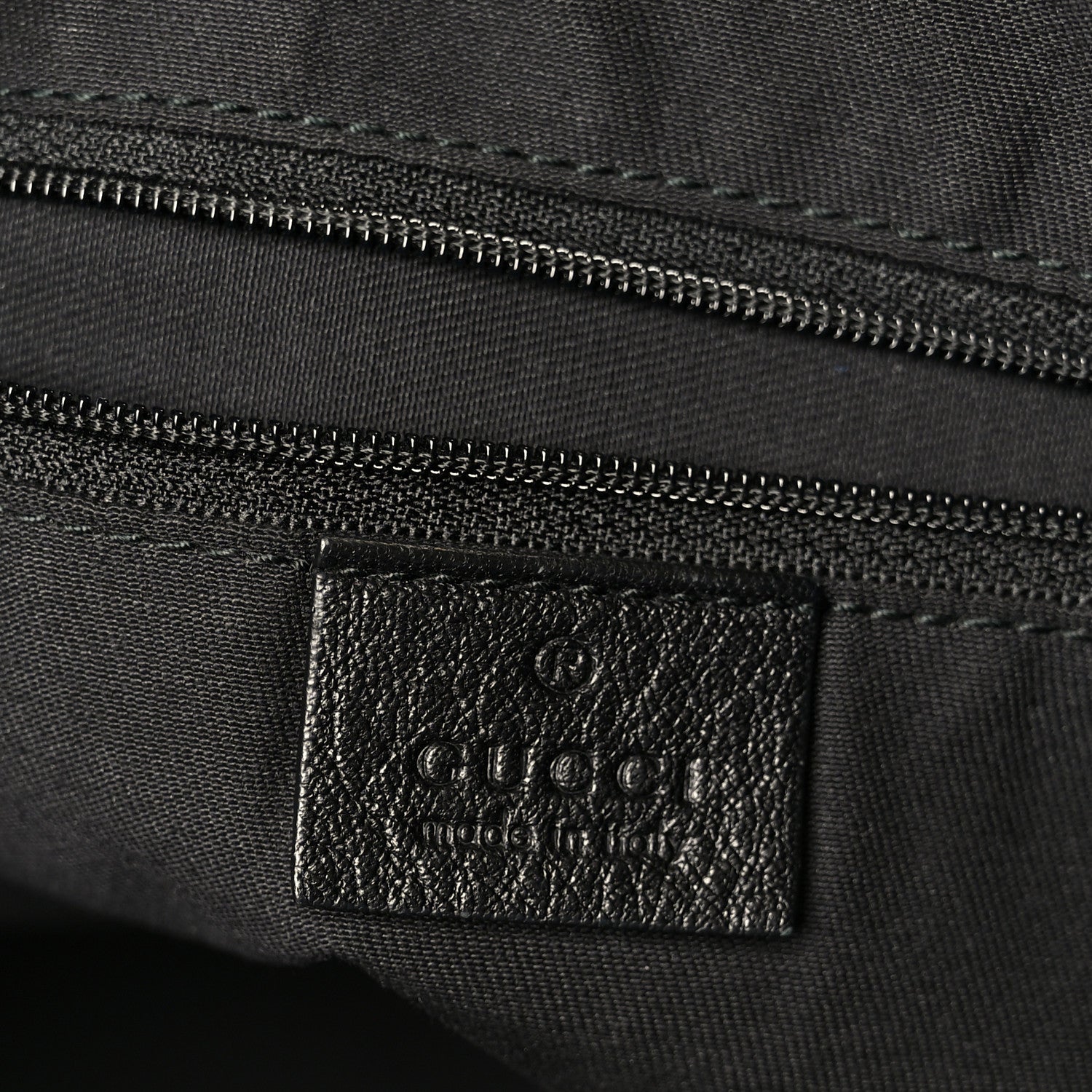 Gucci Monogram Medium New Britt Tote Black 6 of 11